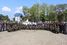 Photo of Bangun Jiwa Bela Negara, Satdik – 2 Kodiklatal Latih Mahasiswa Campus BRI Makassar