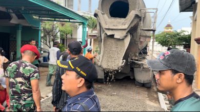 Photo of Tingkatkan Perekonomian Melalui Infrastruktur, Pemdes Sidoraharjo Bangun Jalan Rabat Beton