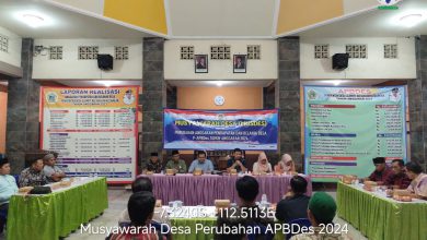 Photo of Anggaran Berkurang, Pemdes Slempit Kedamean Gelar Musdes P-APBDes 2024