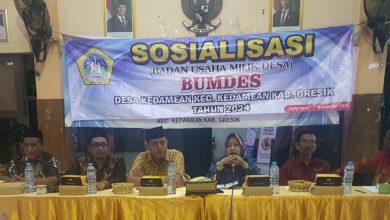 Photo of Optimalkan Pengelolaan Dan PADes, Pemdes Kedamean Gelar Sosialisasi Penguatan BUMDES