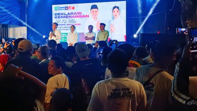 Photo of Unggul Real Count, Pasangan Ibin-Elim Ucapkan Ini Kemenangan Warga Kota Blitar