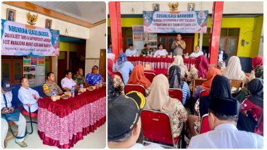 Photo of Upaya Pencegahanan Peredaran Narkoba, Kapolsek Sambeng Gelar Sosialisasi di Desa Barurejo