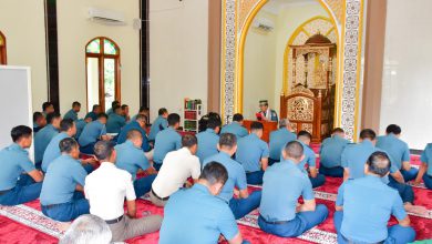 Photo of Keutamaan Sholat Dhuha, Jadi Topik Bahasan Kausri Rabu di Mesjid Al Hidayah Puspenerbal