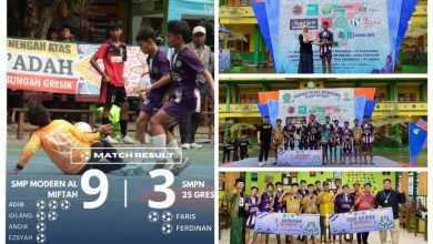 Photo of SMP Pesantren Almiftah Modern Dinobatkan Sebagai The Predator Flash Top Scorers dan Juara 3 Futsal se-Jawa Timur