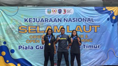 Photo of Dankodiklatal Bangga Prestasi Ayah Dan Anak Juara Selam Laut Gubernur Jatim Cup