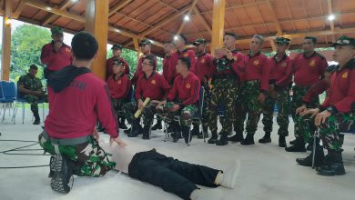 Photo of Satkes Kodiklatal Dukung Kodikmar dalam Pelatihan BHD untuk Lattek Satgas Dikko 175 Marinir