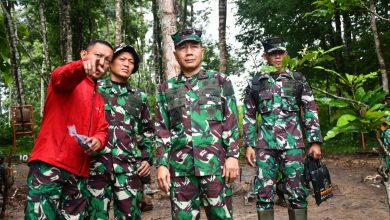 Photo of Wadan Kodiklatal Tinjau Lattek Berganda Siswa Dikmaba TNI AL Angkatan 44/2