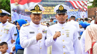 Photo of Wakil Komandan Puspenerbal Hadiri Pelantikan 300 Siswa Diktukba TNI AL LV TA.2024