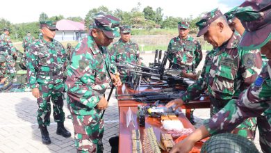 Photo of Satdik – 4 Kodiklatal Manado Apel Kesiapan Personel dan Material Dalam Rangka Lattek Berganda