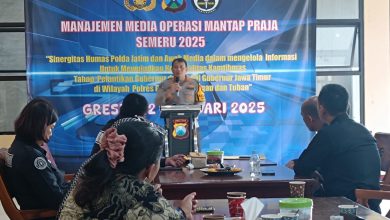 Photo of Humas Polda Jatim Bersinergi dengan Awak Media dalam Mengelola Informasi untuk Mewujudkan Kondusifitas Kamtibmas di Tahap Pelantikan Gubernur dan Wakil Gubernur Jawa Timur