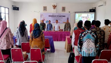 Photo of Komandan Koramil 0817/16 Dukun Hadiri Rapat Rembuk Stunting Tingkat Kecamatan