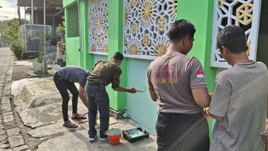 Photo of Polres Gresik Bersama Swa Army Gelar Bakti Sosial di Masjid Miftahul Jannah