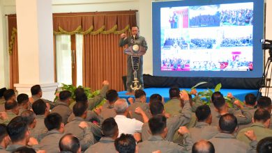 Photo of Exit Briefing, Danpuspenerbal : Kita Adalah Satu Kesatuan, Miliki Peran Strategis dalam Mendukung Tugas TNl AL