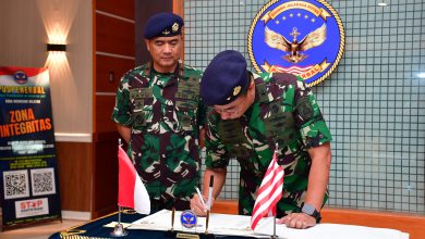 Photo of Komandan Puspenerbal Terima Courtesy Call Kadislitbangal
