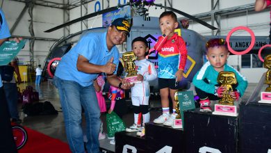 Photo of Ratusan Rider Cilik Beradu Kecepatan di Kejuaraan Phusbike Competition HUT Penerbangan TNl AL 2025