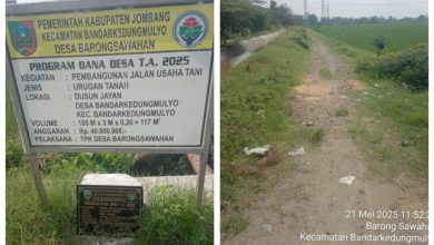 Photo of Dugaan Mark up Anggaran Pembangunan JUT Desa Barongsawahan Patut Diperiksa