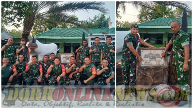 Photo of Cek Kondisi Wilayah, Dandim 0812 Laksanakan Kunker ke Koramil 0712/05 Kembangbahu
