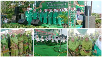 Photo of PAC Muslimat NU Apresiasi Penampilan Ranting Kalipang, Wahas, Balongpanggang