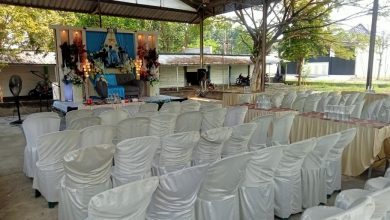 Photo of Unik…..Pesta Pernikahan Andik S Dialihkan ke Pujasera, Gegara Rumahnya terkena Luapan Kalilamong