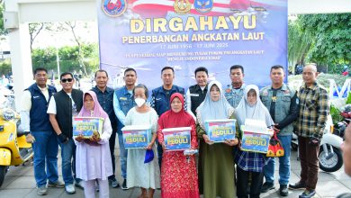 Photo of Jelang HUT ke-69, Puspenerbal Gelar Scooter Riding dan Baksos Bersama Pangkotama Wilayah Surabaya