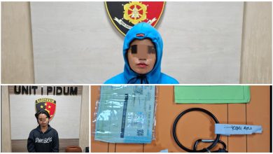 Photo of Gerak Cepat Polres Gresik Amankan Sejoli Gasak Motor Modus Bakar Daging Kurban di Panceng