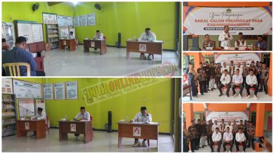 Photo of Suasana Ujian Seleksi Perangkat Desa Karangsemanding, Formasi Kepala Dusun Karangmalang