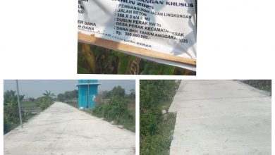 Photo of BKK Diduga Dibangunkan Jalan Rabat Beton Asal Jadi, APH Segera Turun Tangan