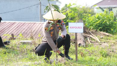 Photo of Polres Gresik Genjot Swasembada Pangan Lewat Tanam Jagung Serentak di Randu Agung