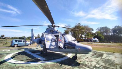 Photo of Wing Udara 2 Puspenerbal Kerahkan AS565 MBe Panther Dukung Air Supply Latihan Siswa Marinir