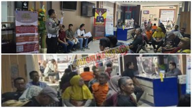 Photo of Satlantas Polres Lamongan Sosialisasikan Operasi Patuh Semeru 2025 Kepada Pemohon SIM