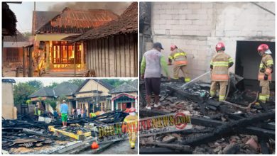 Photo of Kebakaran Hebat Lahap Rumah Warga Desa Kendung Bojonegoro